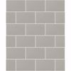 Picture of Neale Light Grey Subway Tile Wallpaper