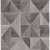 Picture of Corin Grey Wood Geometric Wallpaper