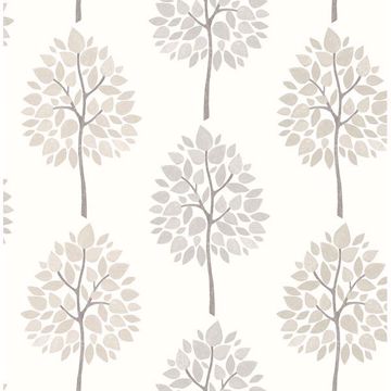 Show details for Ceres Grey Tree Wallpaper
