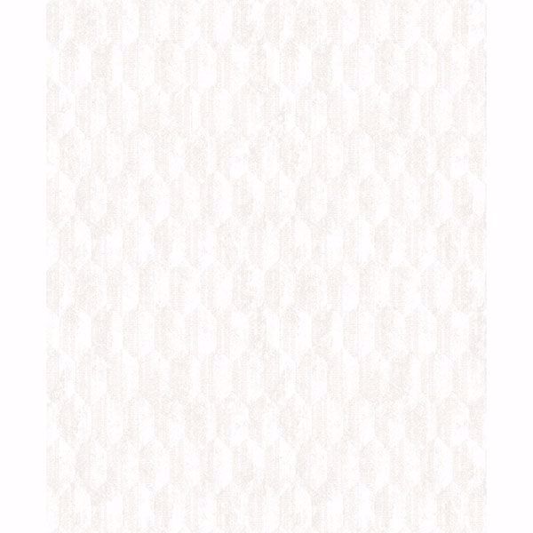Picture of Kendall Ivory Geometric Wallpaper