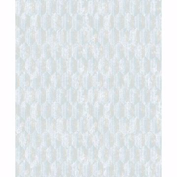 Picture of Kendall Light Blue Geometric Wallpaper