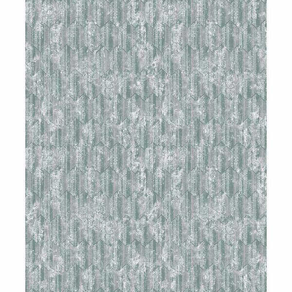 2838-IH2216 - Kendall Teal Geometric Wallpaper - by Decorline