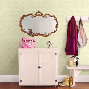 Show details for Imperial Green Modern Damask