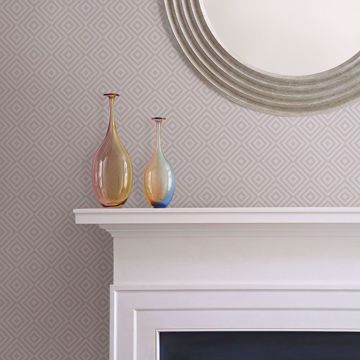 Show details for Metropolitan Lavender Geometric Diamond
