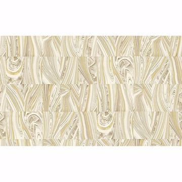 Picture of Boulders Champagne Glitter Marble Wallpaper