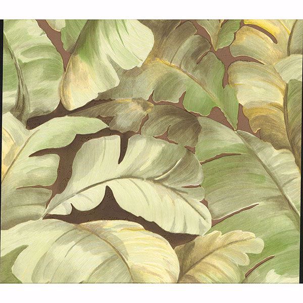 25 Sy5152p Mardan Lime Banana Leaf Wallpaper By Advantage