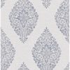Picture of Pascale Light Grey Medallion Wallpaper