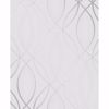 Picture of Lisandro Light Grey Geometric Lattice Wallpaper