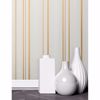 Picture of Thierry Gold Stripe Wallpaper