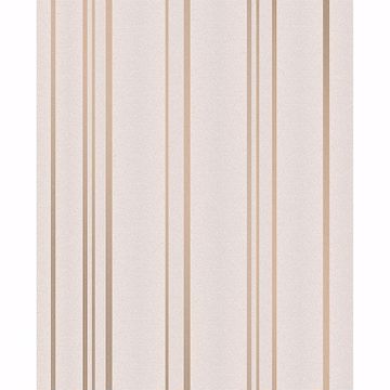 Picture of Thierry Rose Gold Stripe Wallpaper