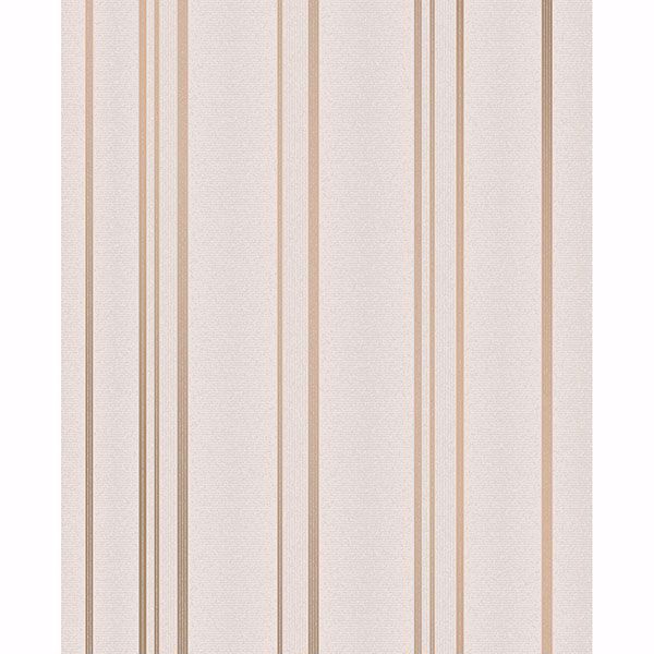 Picture of Thierry Rose Gold Stripe Wallpaper