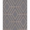 Picture of Adaline Taupe Geometric Wallpaper