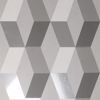 Picture of Rochelle Grey Geometric Wallpaper