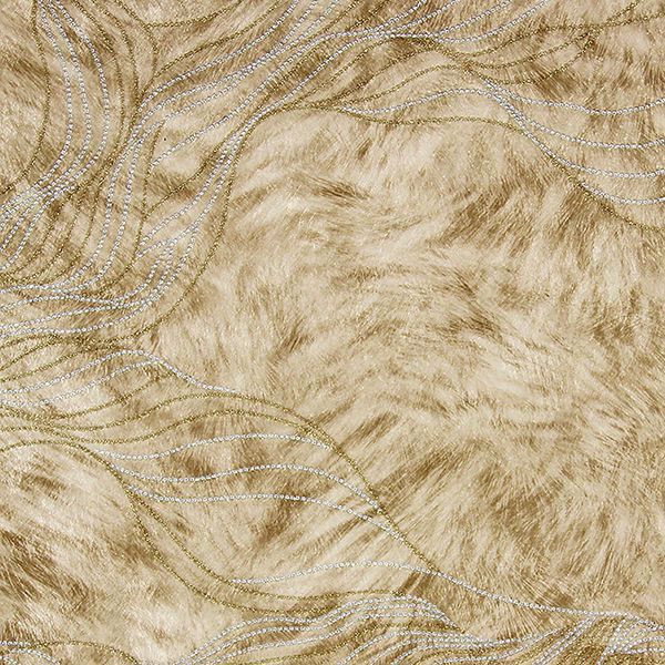 Picture of Abruzzo Beige Wolf Wave Wallpaper
