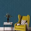 Picture of Torpa Blue Geometric Wallpaper