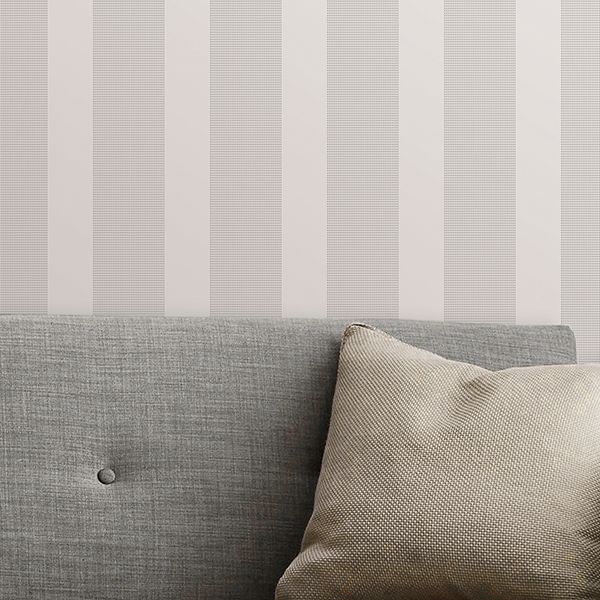 288925208 Visby Silver Stripe Wallpaper by AStreet Prints