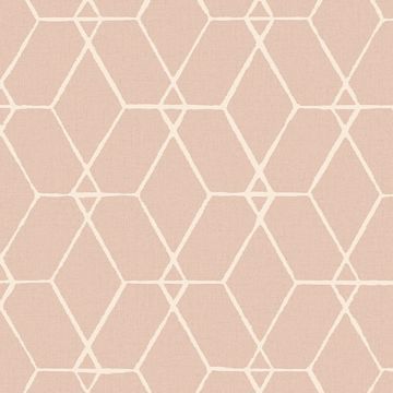 Picture of Osterlen Light Pink Trellis Wallpaper