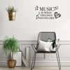 Picture of Feeling Music Wall Quote Decals