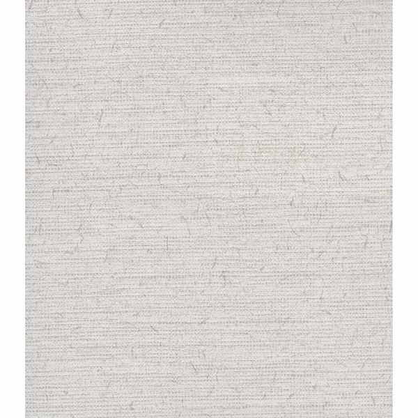 Picture of Bravos Light Grey Faux Grasscloth Wallpaper