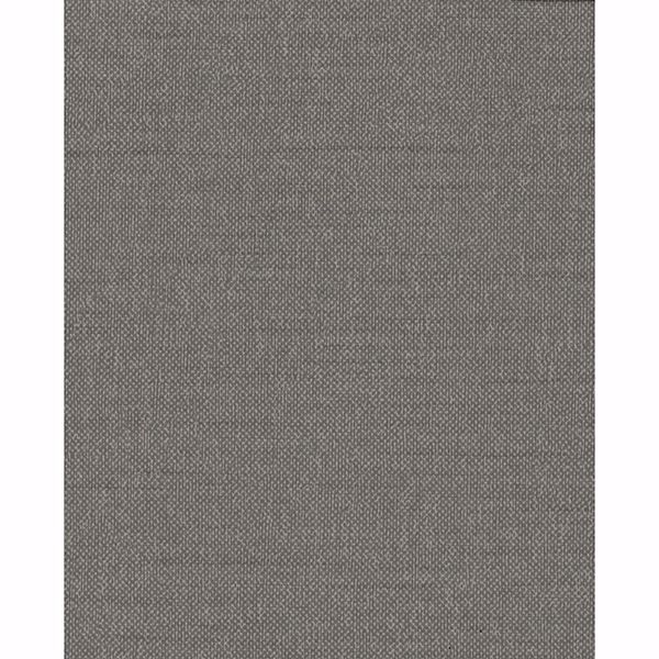 Picture of Theon Taupe Linen Texture Wallpaper