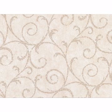 Picture of Sansa Cream Plaster Scroll Wallpaper