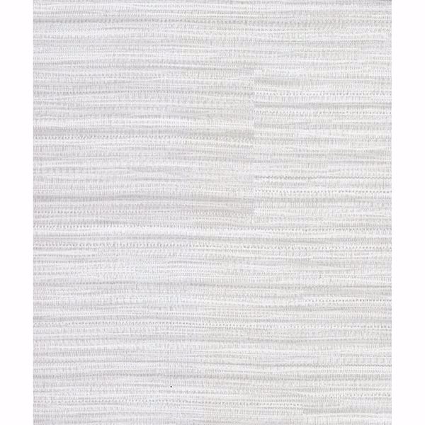 Picture of Tyrell Light Grey Faux Grasscloth Wallpaper