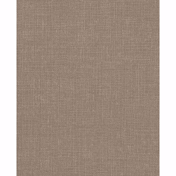 Picture of Arya Brown Fabric Texture Wallpaper