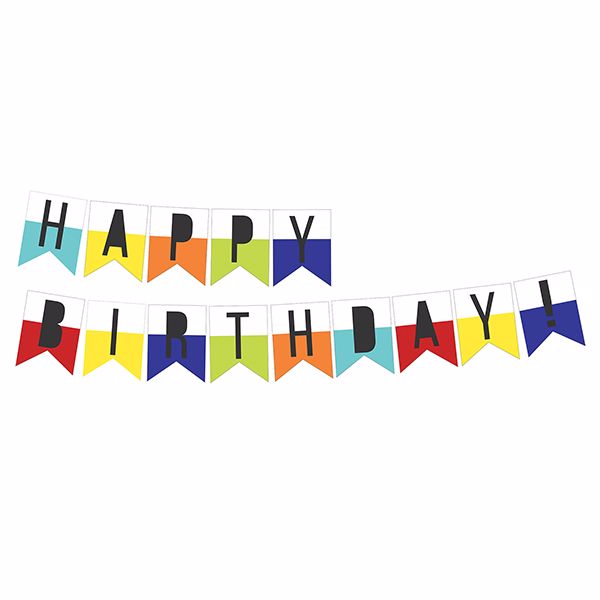 DWPK3282 Happy Birthday Wall Art Kit by WallPops