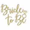 Picture of Bride to Be Wall Quote Decals