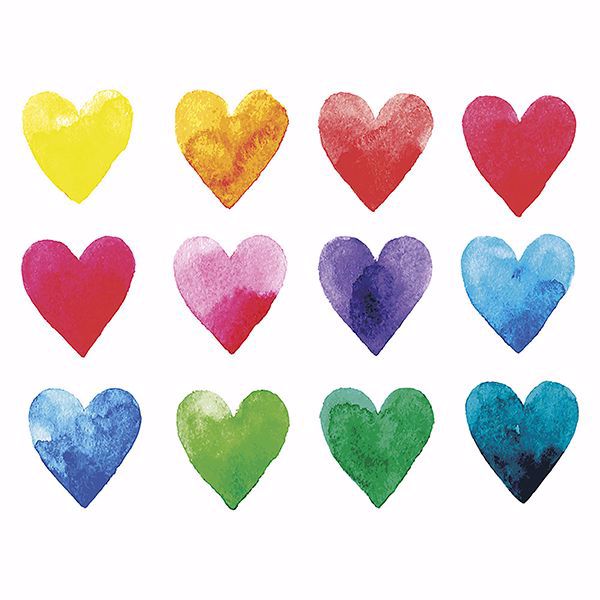 Picture of Color My Heart Wall Mural