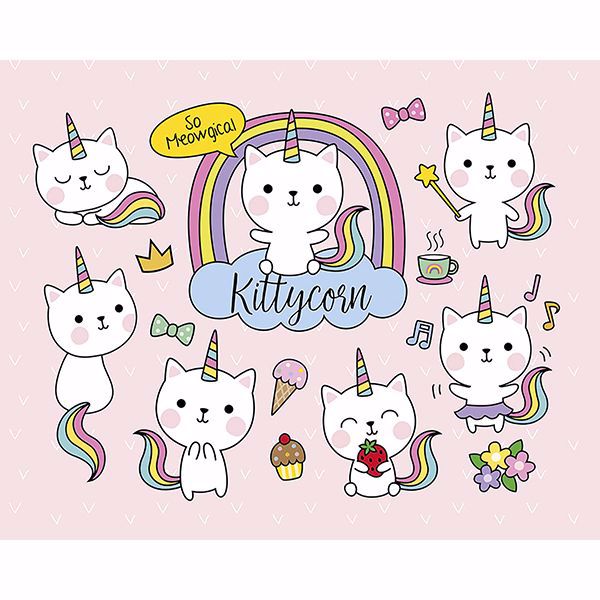 Picture of Kittycorn Wall Mural