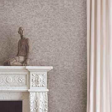 Show details for Belvedere Grey Faux Slate Wallpaper