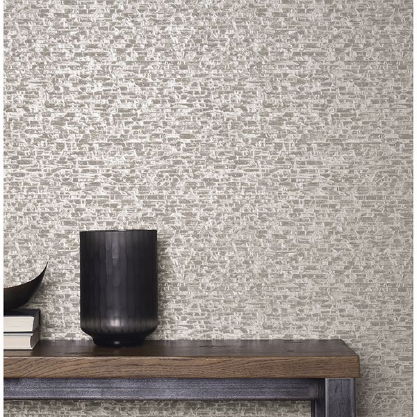 2908-24902 - Belvedere Grey Faux Slate Wallpaper - by A-Street Prints