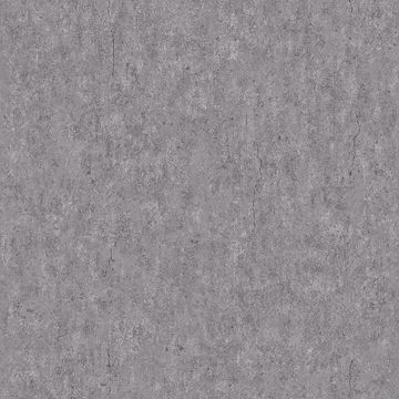Picture of Raw Dark Grey Faux Concrete Wallpaper