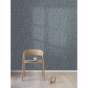 Show details for Willow Dark Grey Silhouette Trail Wallpaper