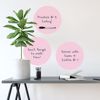 Picture of Blush Dry Erase Dot Decals