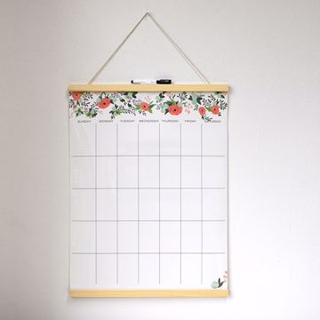 Show details for Garden Rose Dry Erase Wall Tapestry