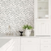 Picture of Instep Platinum Abstract Geometric Wallpaper