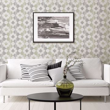 Show details for Babylon Multicolor Abstract Floral Wallpaper