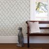 Picture of Allotrope Grey Linen Geometric Wallpaper