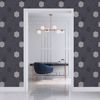 Picture of Momentum Navy Geometric Wallpaper