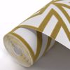 Picture of Helios Mustard Geometric Wallpaper