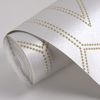 Picture of Voltaire Ivory Geometric Wallpaper