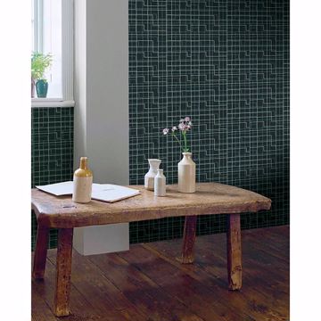 Show details for Manila Brown Geometric Wallpaper