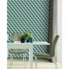 Picture of Edwards Green Geometric Wallpaper