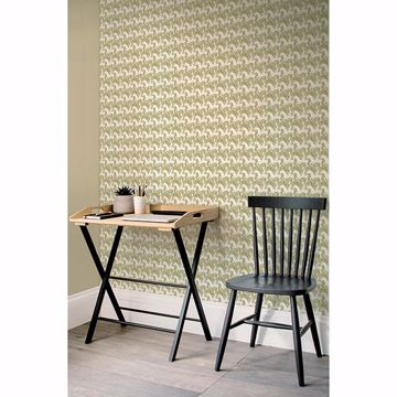 Show details for Trixie Beige Horsemen Wallpaper