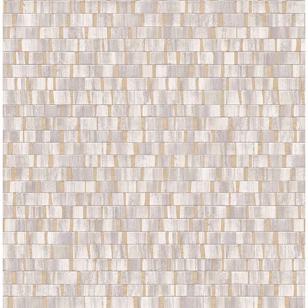 Picture of Constantine Neutral Faux Wood Wallpaper