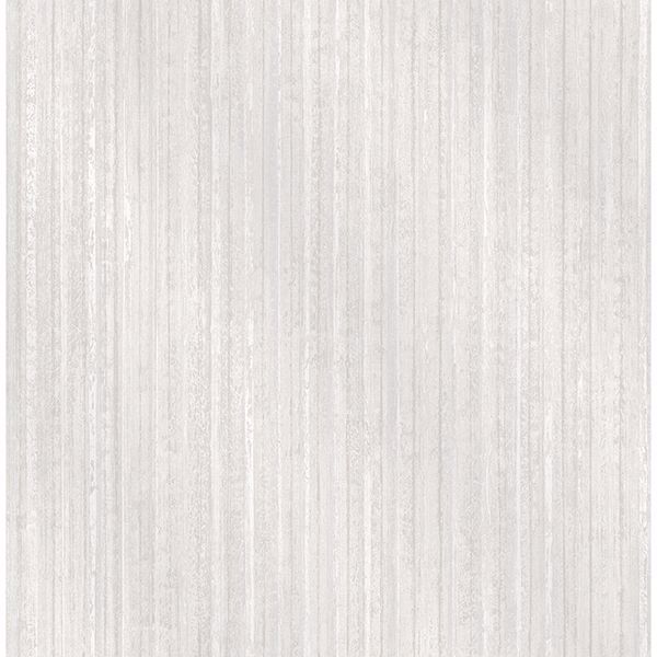 Picture of Bijou White Faux Metal Wallpaper