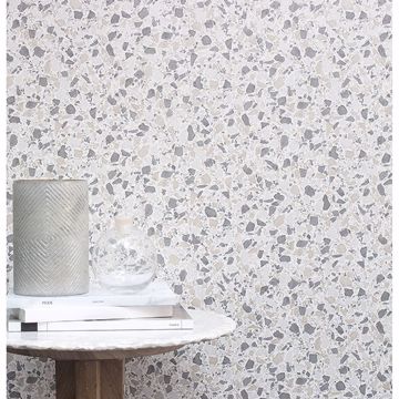 Show details for Aldrich Multicolor Terrazzo Wallpaper