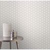 Picture of Whiston Grey Geometric Wallpaper